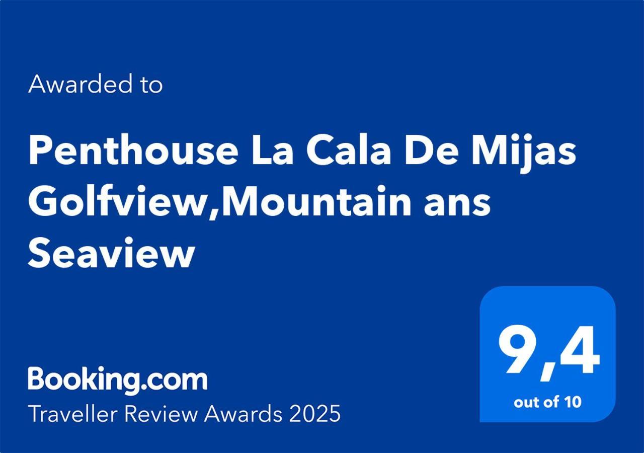 Penthouse La Cala De Mijas Golfview,Mountain Ans Seaview Apartment Exterior photo